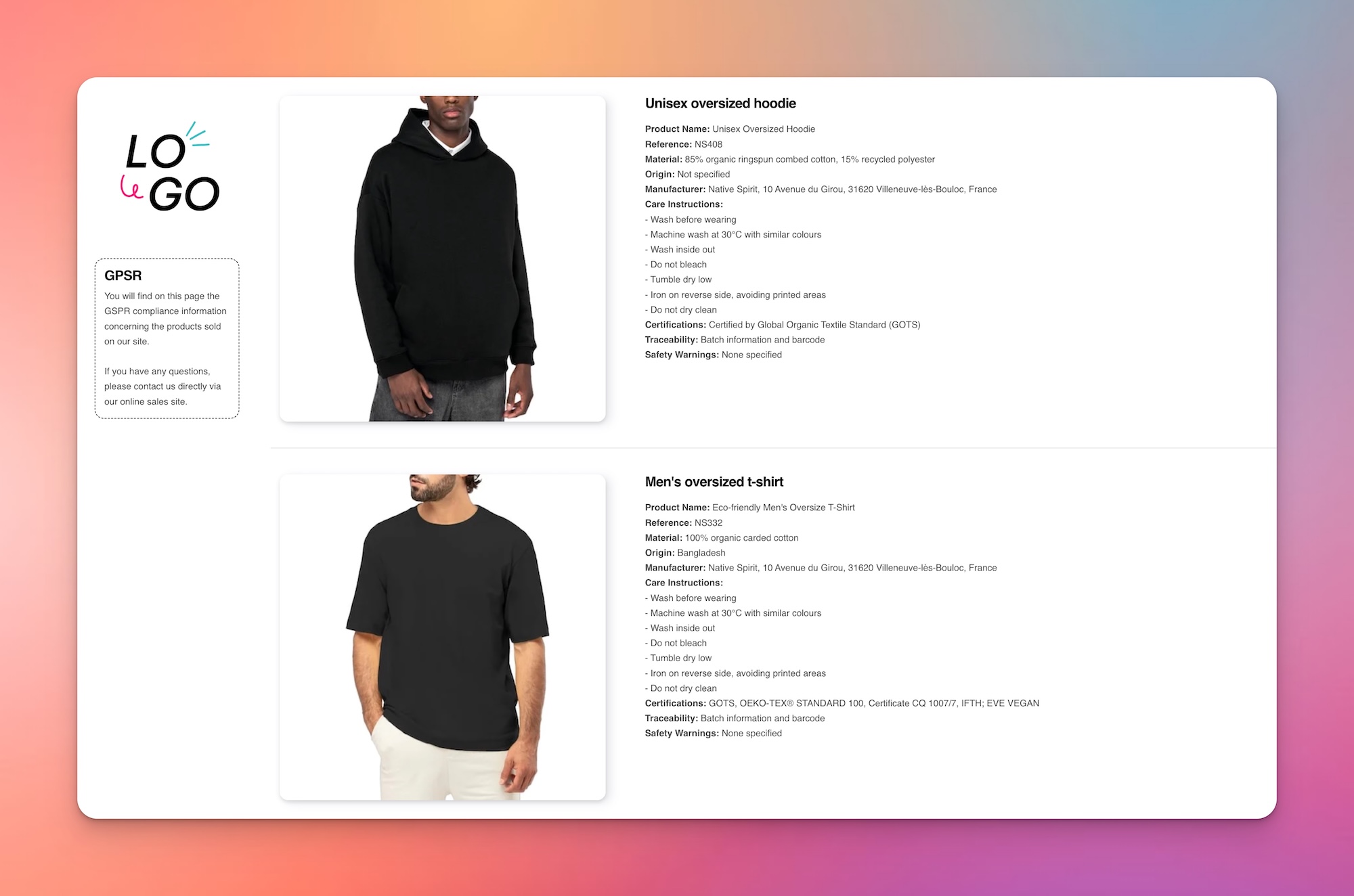 Comment faire pour le GPSR ? Une solution automatique est offerte avec le CMS TPOP.