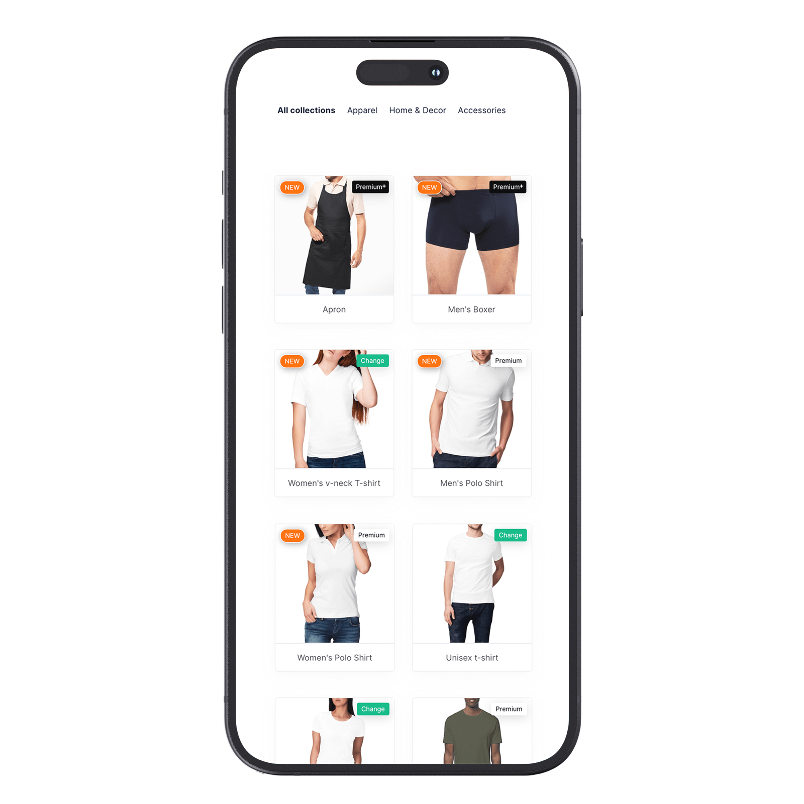 Une gamme de produits ecommerce eco-responsables.