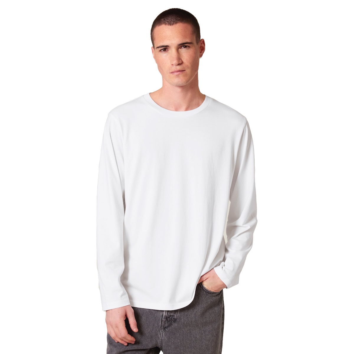 Long sleeve men t shirt premium for print on demand
