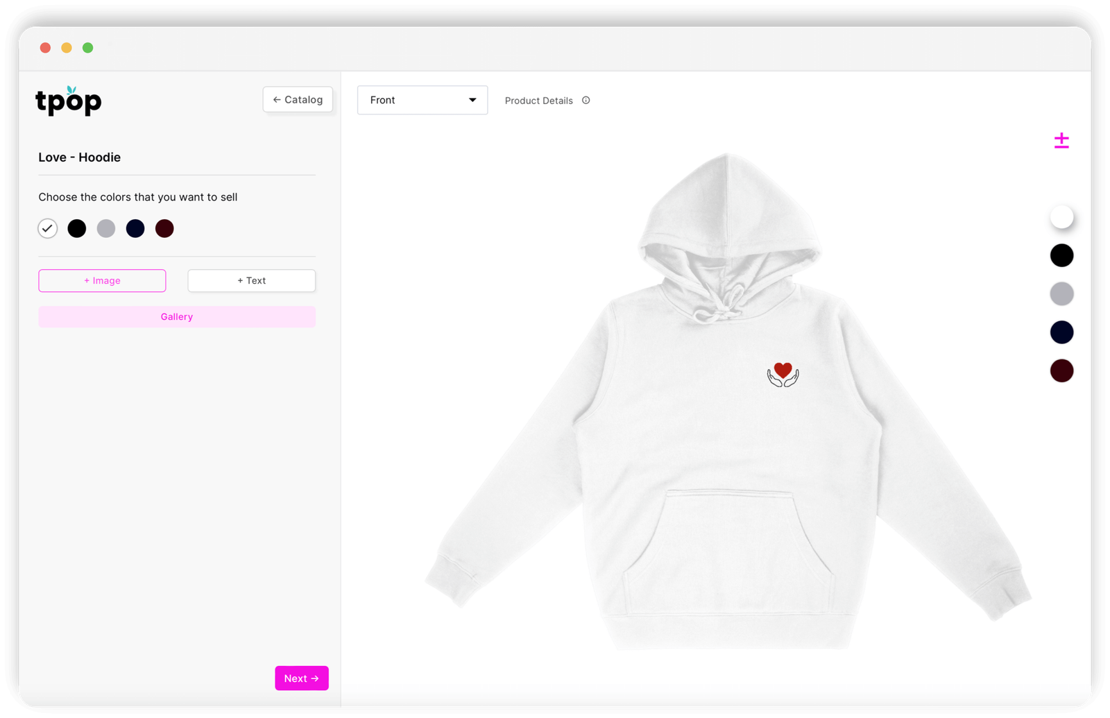 Le print on demand simple.